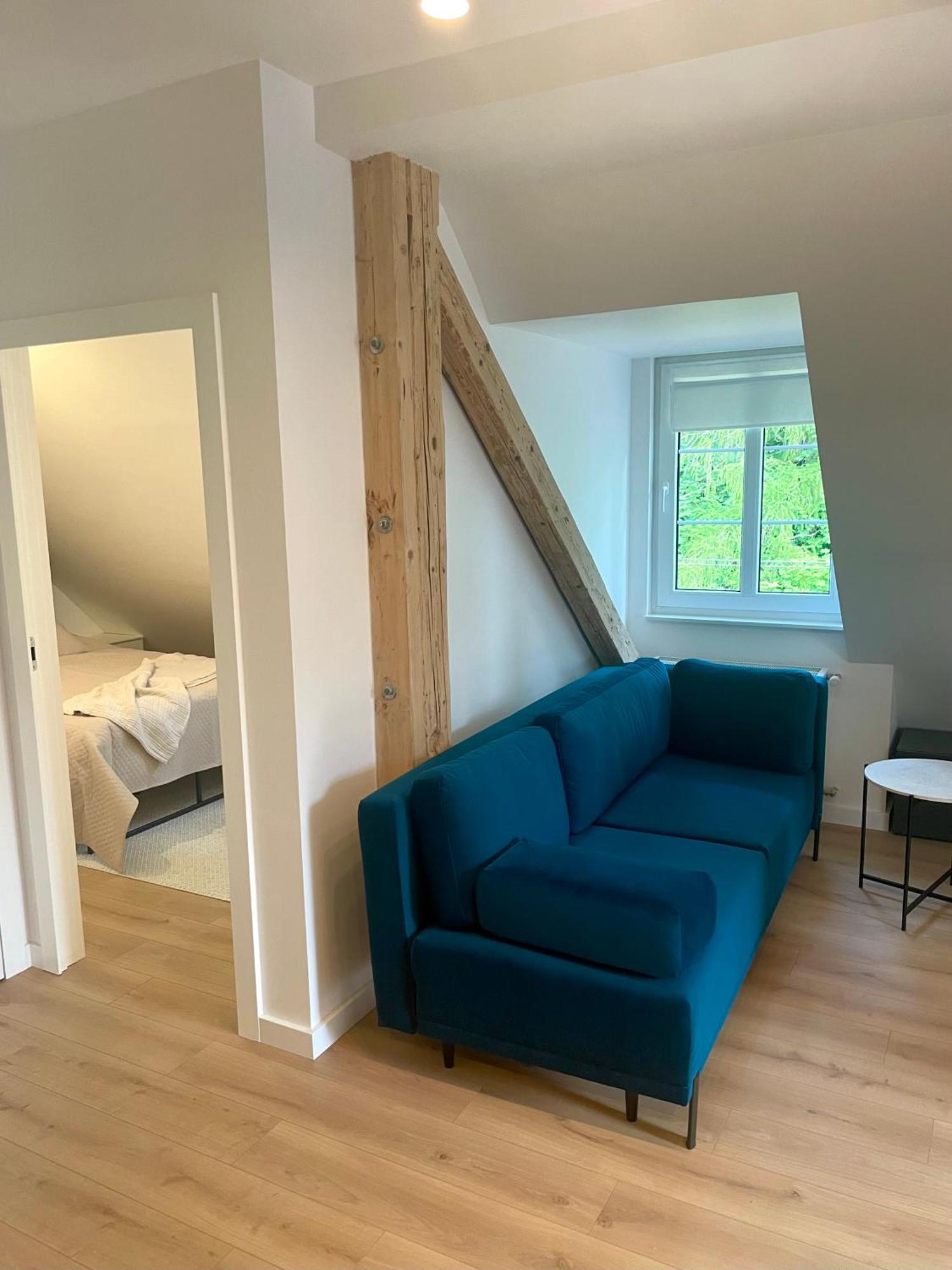 Ferienwohnung Szmaragdowa Sowa Waldenburg Exterior foto
